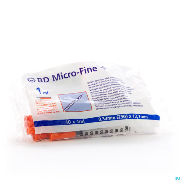 Packshot Bd Microfine+ Ins.spuit 1,0ml 29g 12,7mm 10 324827