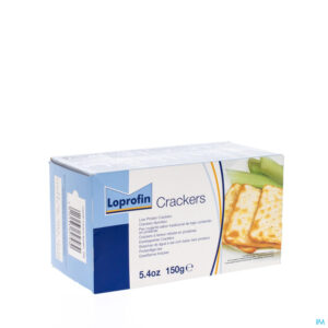 Packshot Loprofin Crackers 150g