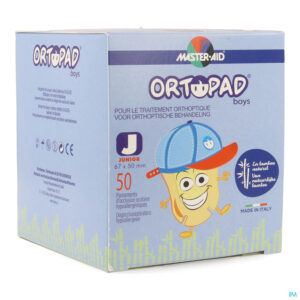 Packshot Ortopad Junior For Boys Oogpleister 50 73321