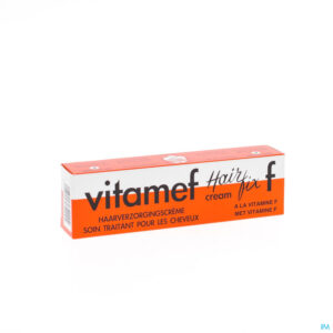 Packshot Vitamef Hairfix Creme Tube 40g