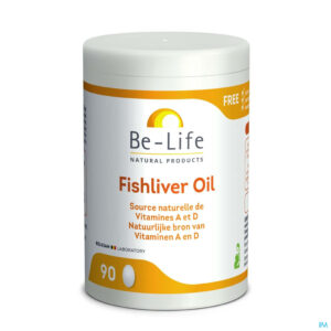 Packshot Fishliver Oil Be Life Caps 90