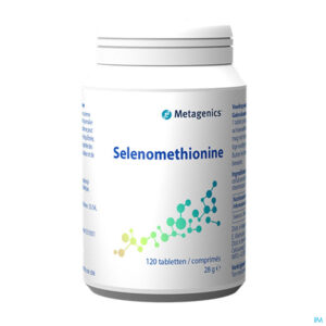 Packshot Selenomethionine 100y Tabl 120 1909 Metagenics