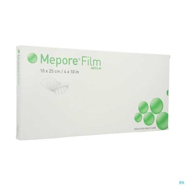 Packshot Mepore Film Verb Ster Tr. Adh 10x25cm 10 272570