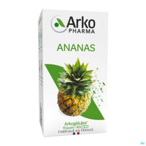 Packshot Arkocaps Ananas Plantaardig 45