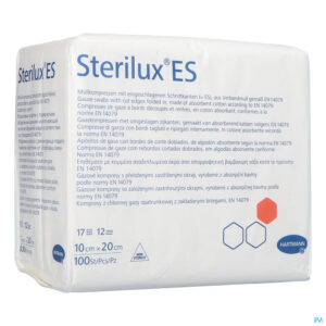 Packshot Sterilux Es 10x20cm 12l.nst. 100 P/s