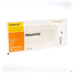 Packshot Primapore S&n Verb Post-op 25cmx10cm 1 66000320