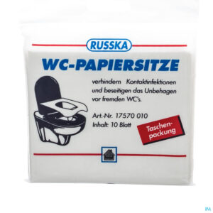 Packshot Pharmex Wc-bril Beschermer Papier 10 Aca