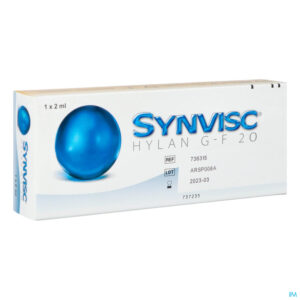 Packshot Synvisc Spuit Voorgevuld 1x2ml
