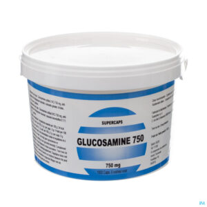 Packshot Glucosamine 750 Supercaps Caps 1800