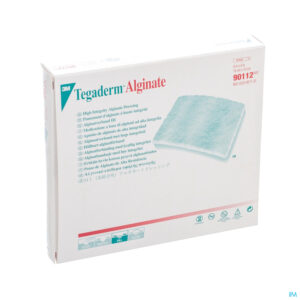 Packshot Tegaderm Alginate Steril 10cmx10cm 10 90112