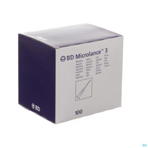 Packshot Bd Microlance 3 Naald 21g 2 Rb 0,8x50mm Groen 100