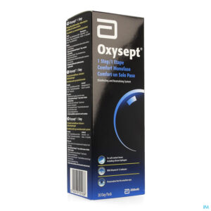 Packshot Oxysept 1 Step 1m 300ml + 30 Comp