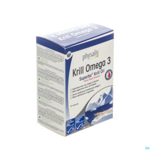 Packshot Physalis Krill Omega 3 Caps 60