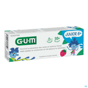 Packshot Gum Junior Tandpasta 50ml 3004