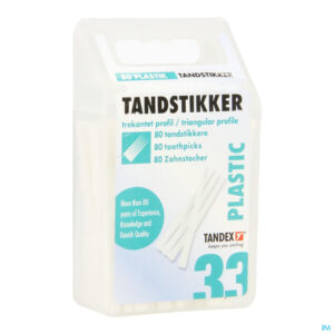 Packshot Tandex Toothpicks Plastic 80