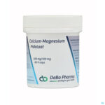 Packshot Calcium Magnesium Pidolaat 600/100mg V-caps 60