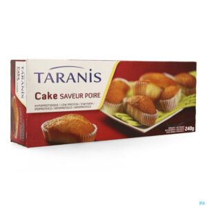 Packshot Taranis Mini Cake Peer 240g 6 Stuks 4655 Revogan