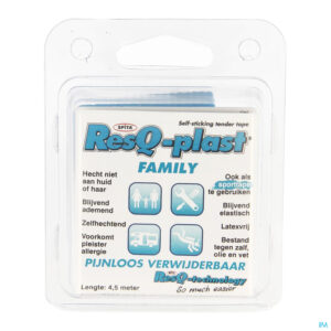 Packshot Resq-plast Family 4,5mx50mm Turquoise 1