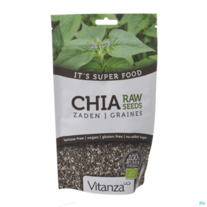 Packshot Vitanza Hq Superfood Chia Raw Seeds Bio 200g