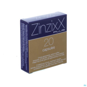 Packshot Zinzixx Plus Caps 20