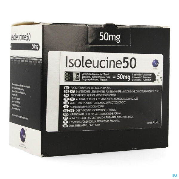 Packshot Isoleucine 50 Pdr Zakje 30x4g