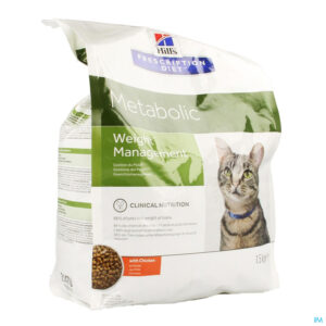 Packshot Prescription Diet Feline Metabolic Kip 1,5kg