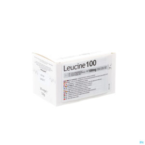 Packshot Leucine 100 Pdr Zakje 30x4g