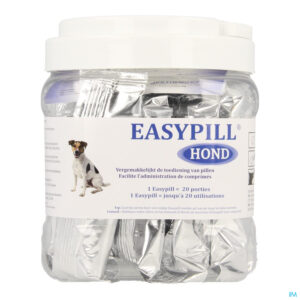 Packshot Easypill Pate Hond Zakje 20x20g