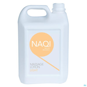Packshot NAQI Massage Lotion Light 5l