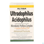 Packshot Altisa Ultradophil.acidoph.+inuline Adv. V-caps 60