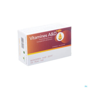 Packshot Vitamines A&d Nutritic Comp 60 7387 Revogan
