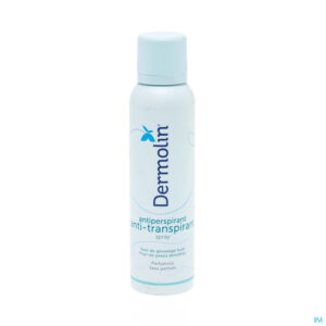 Packshot Dermolin Deo Anti Transpirant Spray Nf 150ml