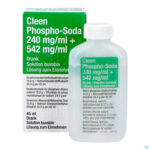 Productshot Cleen Phospho-soda 11g/24g Drinkbare Opl Fl 45ml