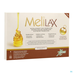 Packshot Melilax Microklysma 6x10g Aboca
