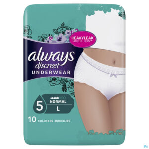 Productshot Always Discreet Incontinence Pants l Lage Taille10
