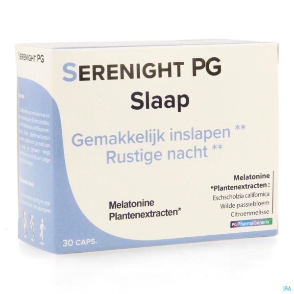 Packshot Serenight Pg Pharmagenerix Caps 30