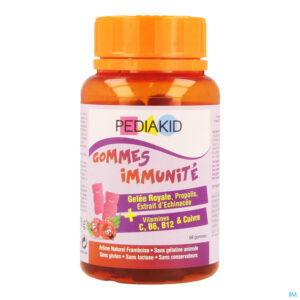Packshot Pediakid Gummes Immuniteit Gommetjes 60