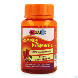 Packshot Pediakid Gummes Vitamine C Gommetjes 60