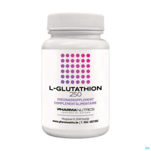 Packshot l Glutathion 250 V-caps 30 Pharmanutrics