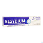 Packshot Elgydium Tandpasta Witte Tand. 75ml
