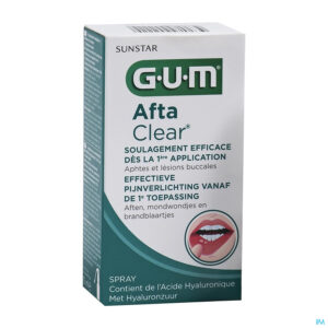 Packshot Gum Aftaclear Mondspray 15ml
