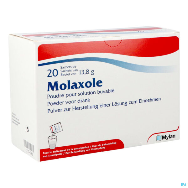 Packshot Molaxole Zakjes 20 X 13,8g
