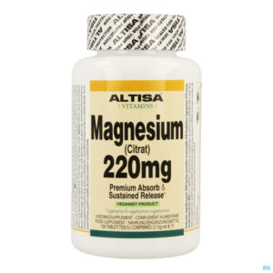 Packshot Altisa Magnesium Ctrat 220mg Tr Comp 100