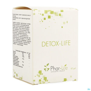 Packshot Phar Life Detox-life Caps 60