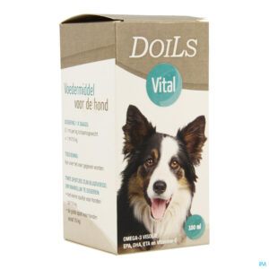 Packshot Doils Vital Hond Kat Olie 100ml