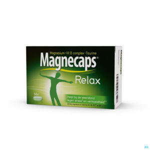 Packshot Magnecaps Relax Comp 56