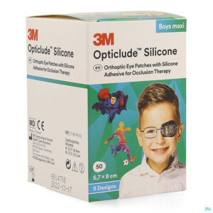 Packshot Opticlude 3m Silicone Eye Patch Boy Maxi 50