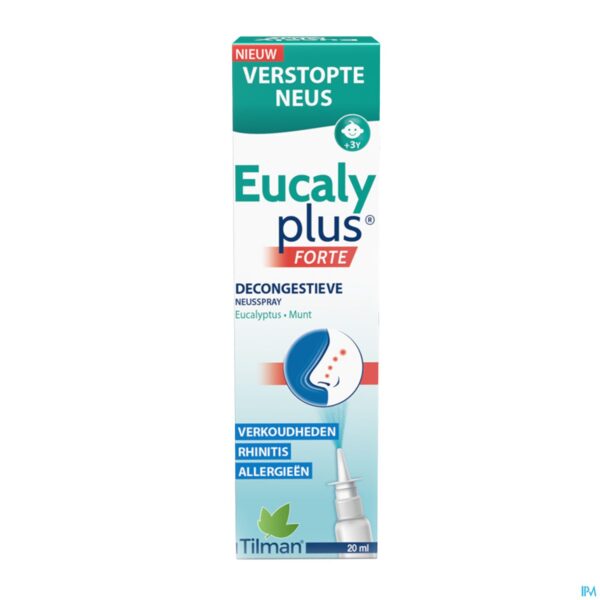 Packshot Eucalyplus Forte Neusspray 20ml Packshot Eucalyplus Forte Neusspray 20ml