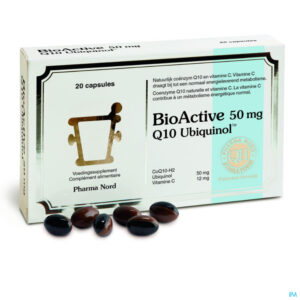 Productshot BioActive Q10 50mg 20 caps