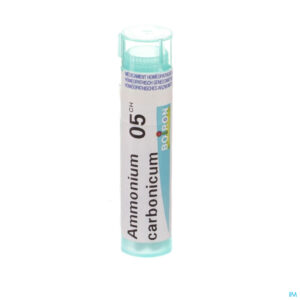 Packshot Ammonium Carbonicum 05ch Gr 4g Boiron